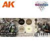 Picture of AK-Interactive: 3rd Gen Acrylics - Wargame Colors Bones/Skeletons Set