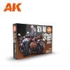 Picture of AK-Interactive: 3rd Gen Acrylics - Skin and Leather Colors Paint Set