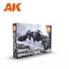 Picture of AK-Interactive: 3rd Gen Acrylics - Grey for Spaceships Paint Set