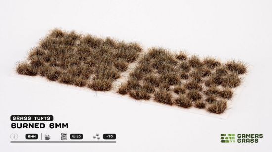 Picture of Gamer's Grass Burned 6mm Tufts Wild