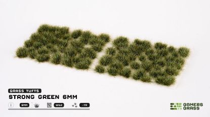 Picture of Gamer's Grass Strong Green 6mm Tufts Wild