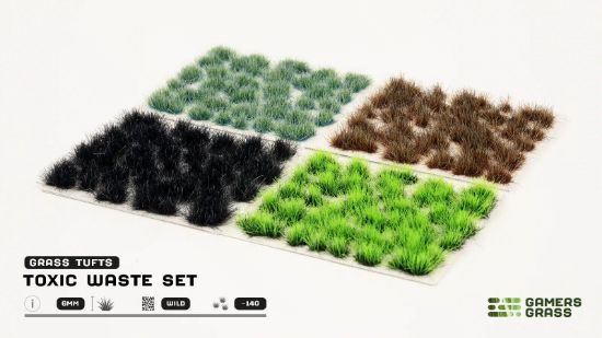 Picture of Gamer's Grass: Tuft Set - Toxic Waste Set