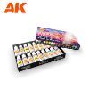 Picture of AK-Interactive: 3rd Gen Acrylics Keigo Murakami Signature Set - Anime Figures Paint Set