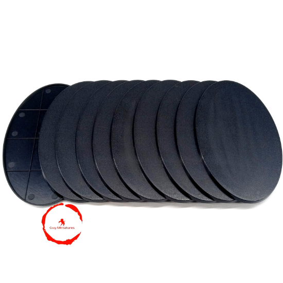 Picture of Lot of 10 - 150mm x 95mm Oval Bases Base