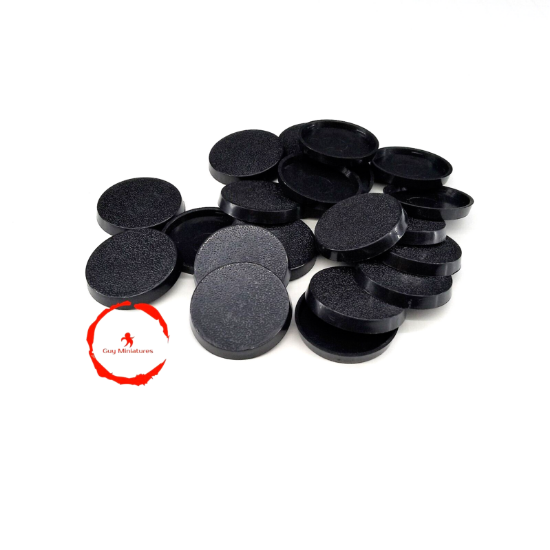 Picture of Lot of 20 - 25mm Round Bases