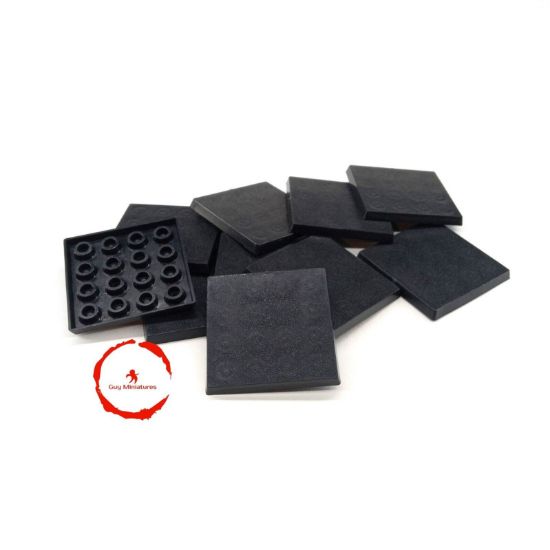 Picture of Lot of 10 - 40mm Square Bases