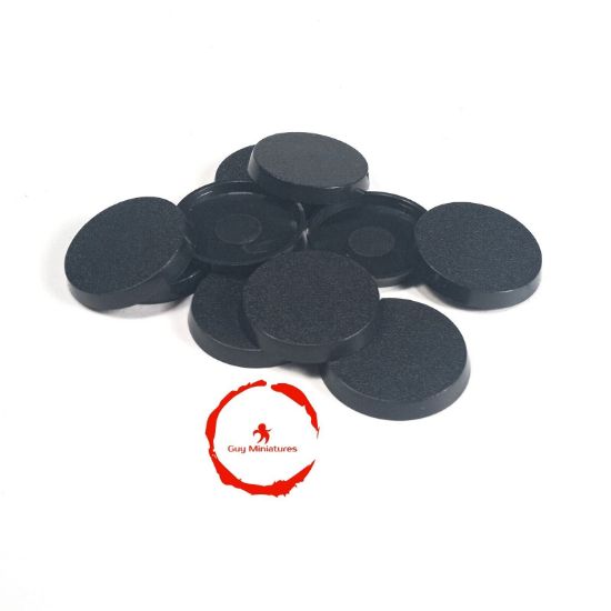 Picture of Lot of 10 - 28.5mm Round Bases (aka 28mm bases)