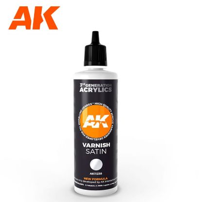 Picture of AK-Interactive: (3rd Gen) Satin Varnish (100 ml)