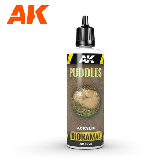 Picture of AK-Interactive: (Texture) PUDDLES - 60ml (Acrylic)