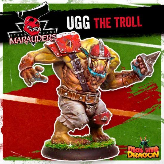 Picture of Big Child Model Kits: Fantasy Footbal - Ugg the Troll - BCBS350002