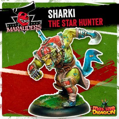 Picture of Big Child Model Kits: Fantasy Footbal - Sharki the Star Hunter - BCBS350003