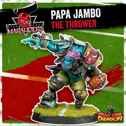 Picture of Big Child Model Kits: Fantasy Footbal - Papa Jambo the Thrower - BCBS350005