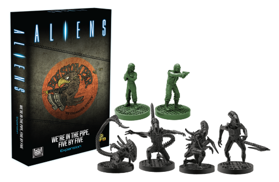 Picture of Aliens: We're in the Pipe, Five by Five Expansion  - GF9ALIENS14