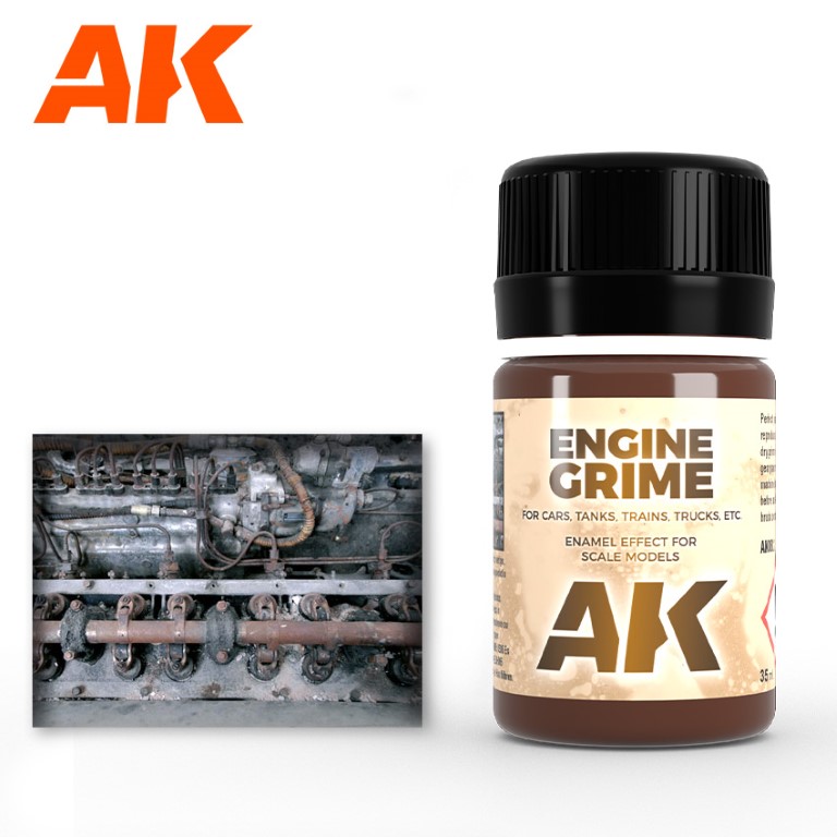 AK Interactive: Weathering Effects & Washes - Liquid Enamels - 35ml Singles - Picture 27 of 68