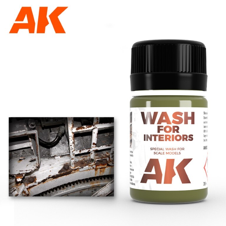 AK Interactive: Weathering Effects & Washes - Liquid Enamels - 35ml Singles - Picture 32 of 68