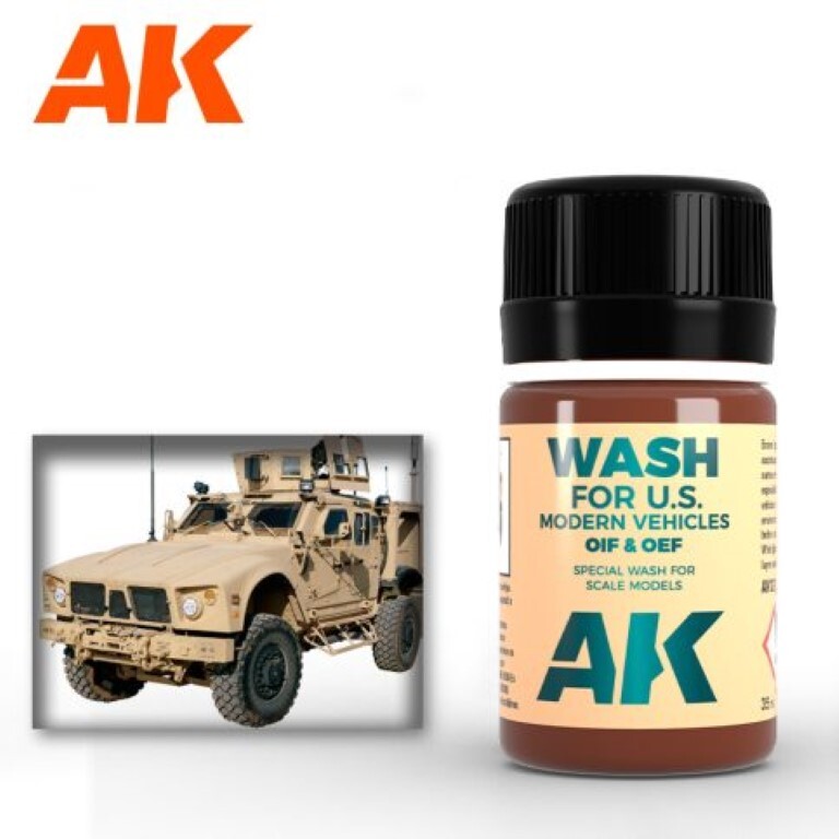 AK Interactive: Weathering Effects & Washes - Liquid Enamels - 35ml Singles - Picture 34 of 68