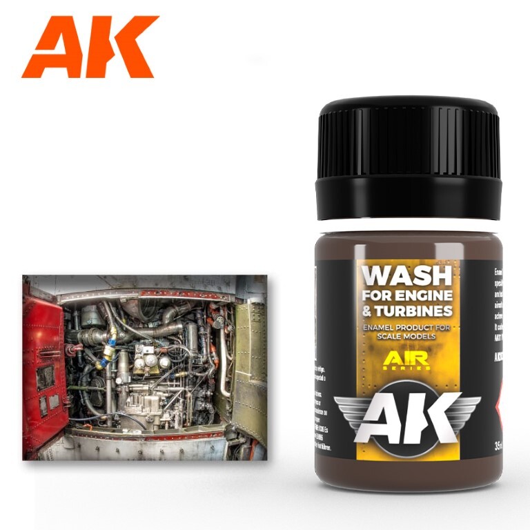 AK Interactive: Weathering Effects & Washes - Liquid Enamels - 35ml Singles - Picture 53 of 68