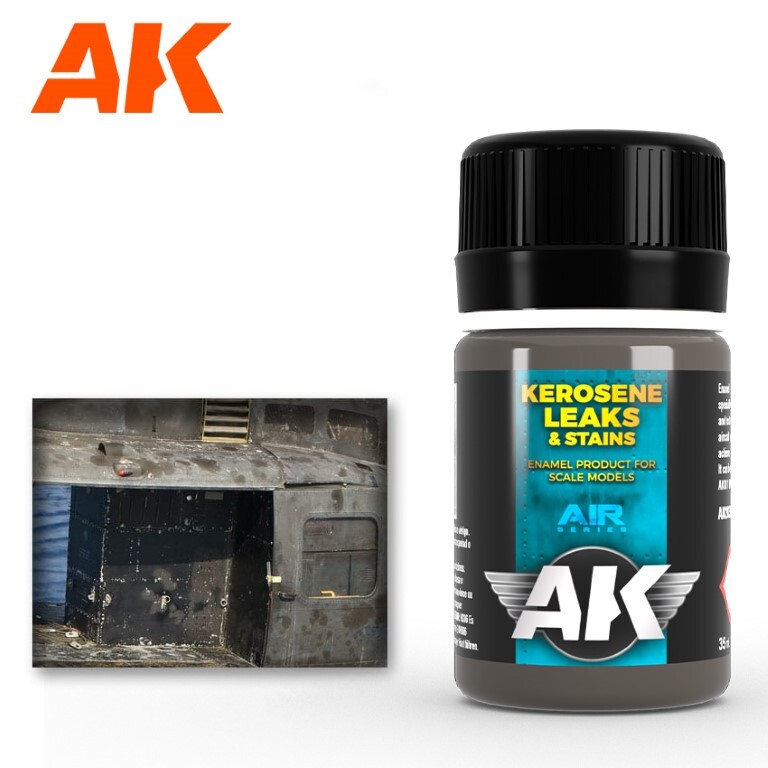AK Interactive: Weathering Effects & Washes - Liquid Enamels - 35ml Singles - Picture 54 of 68