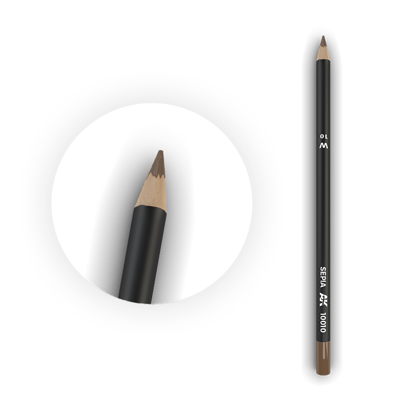 AK Interactive: WEATHERING PENCILS - Shade & Effects Pencil - Singles 37 Colors - Picture 18 of 45