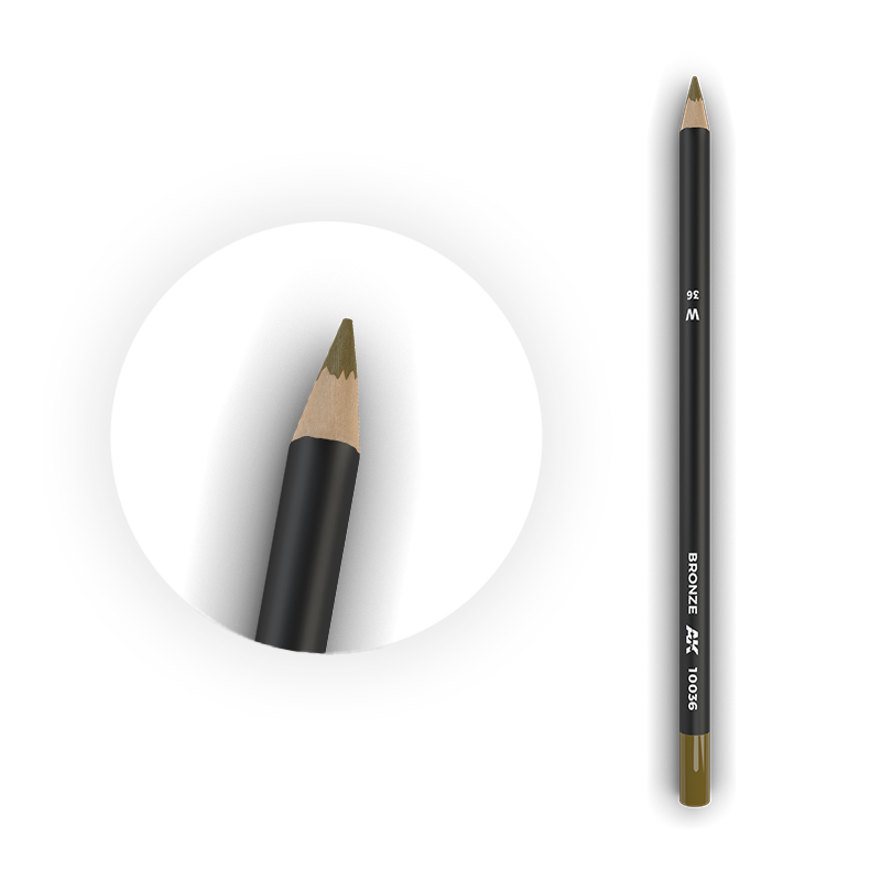 AK Interactive: WEATHERING PENCILS - Shade & Effects Pencil - Singles 37 Colors - Picture 44 of 45