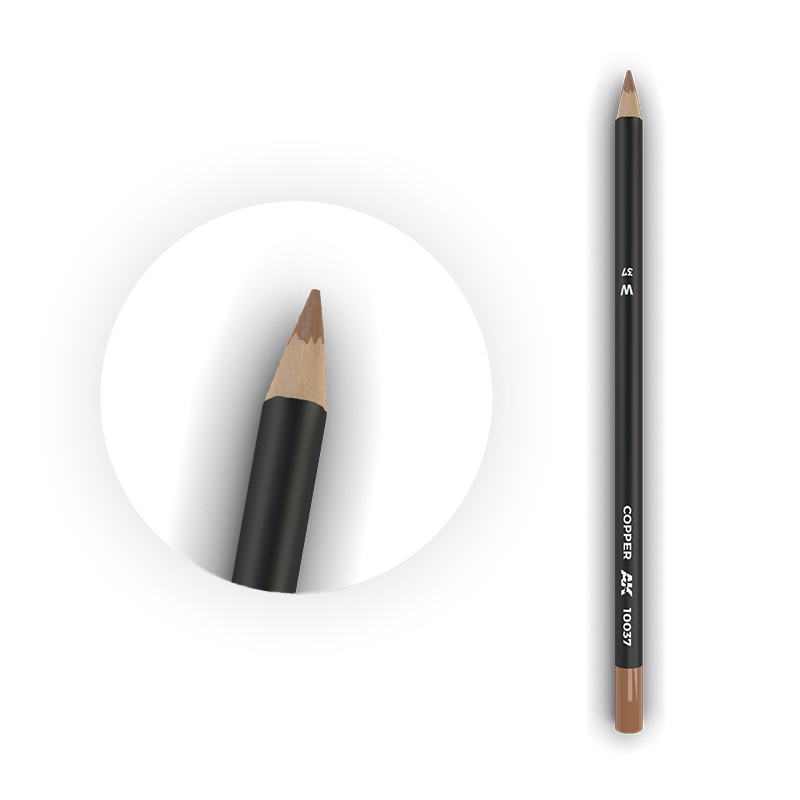 AK Interactive: WEATHERING PENCILS - Shade & Effects Pencil - Singles 37 Colors - Picture 45 of 45