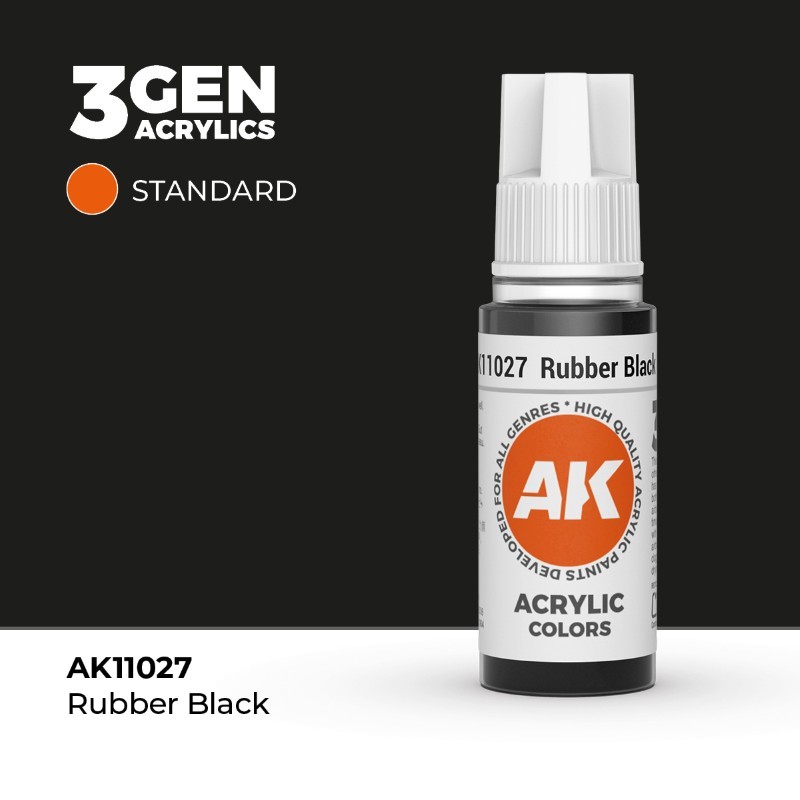 AK11027 - Rubber Black