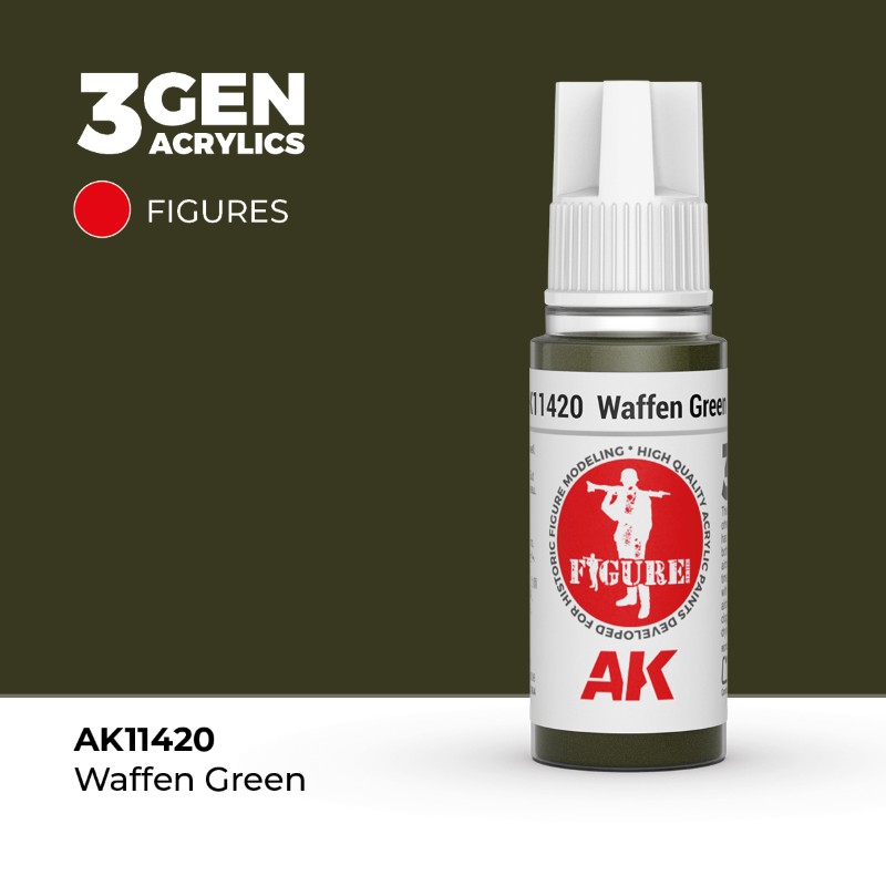 AK Interactive: FIGURE Paints – Acrylic Model Color Paint - Singles 40 ...