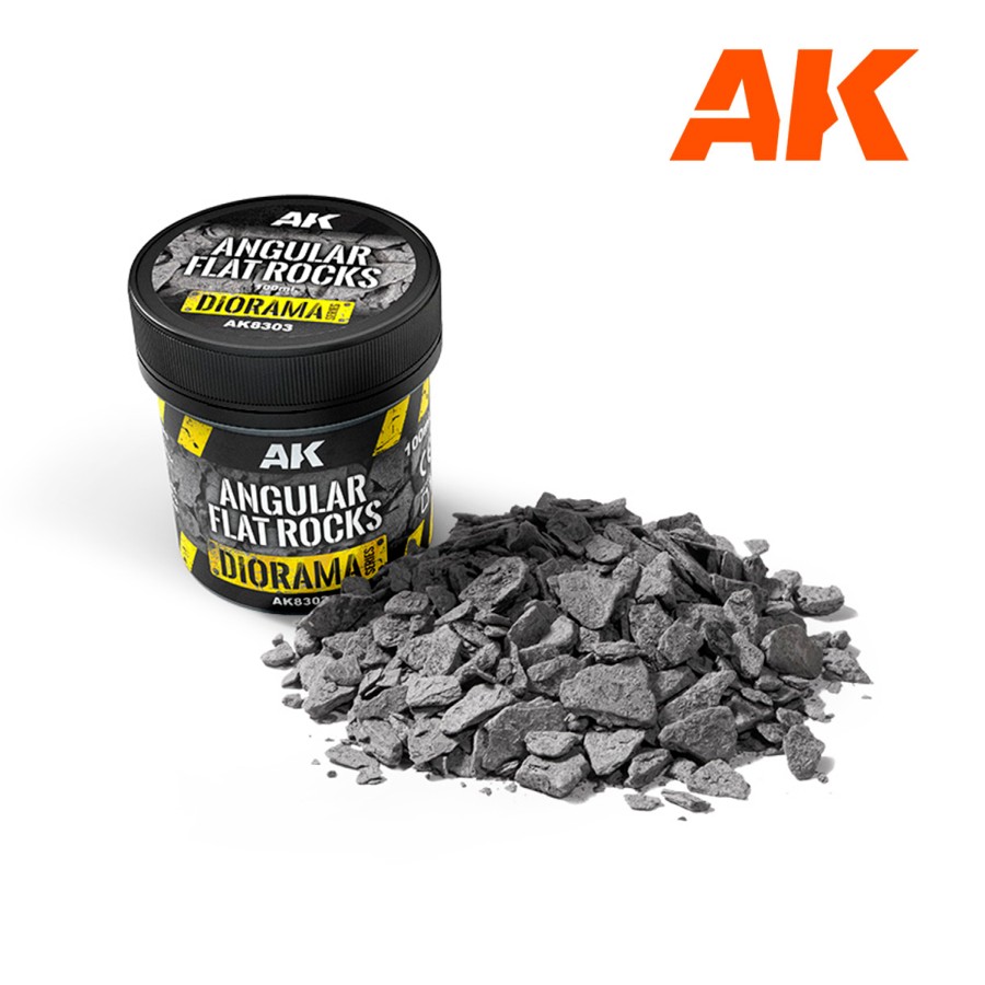 AK Interactive: ROCKS - Stones | Gravel | Rock - 100ml - Singles 8 ...