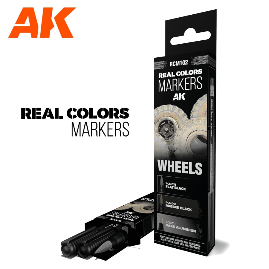 RCM102 - Wheels [3 Markers]