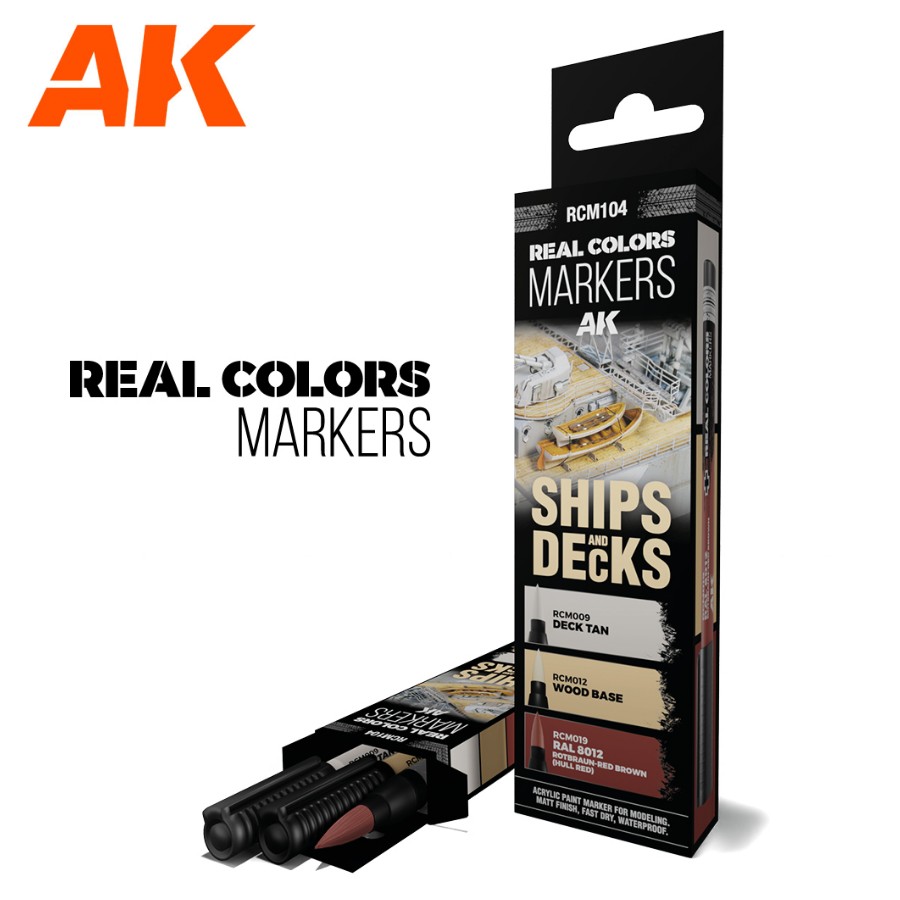 RCM104 - Ships & Decks [3 Markers]