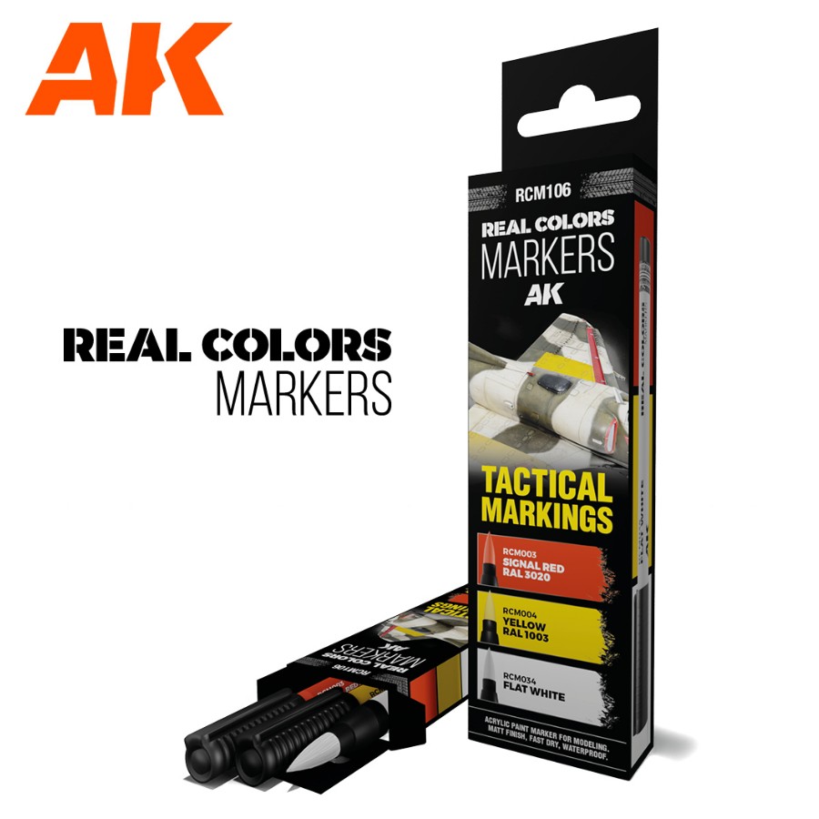 RCM106 - Tactical Markings [3 Markers]