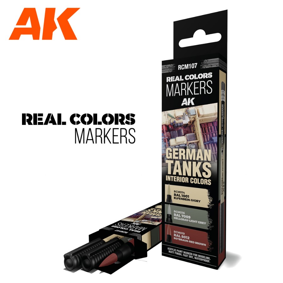 RCM107 - German Tanks Interior [3 Markers]