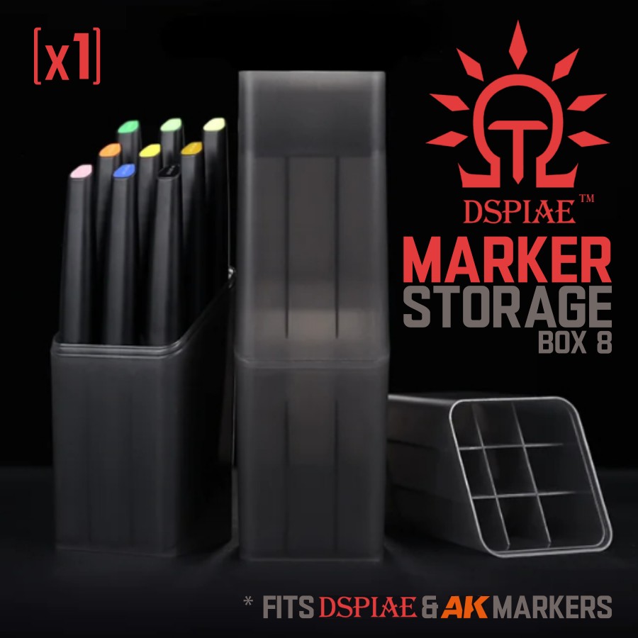 DSPIAE: Marker Storage Box - Display & Travel - BOX-8