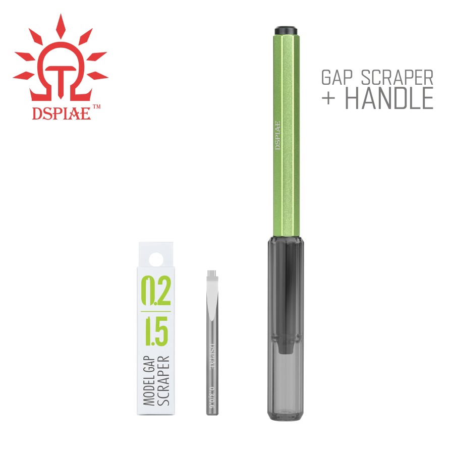 DSPIAE: Step Chisel - Tungsten Steel - Dual Size Gap Scraper Bits