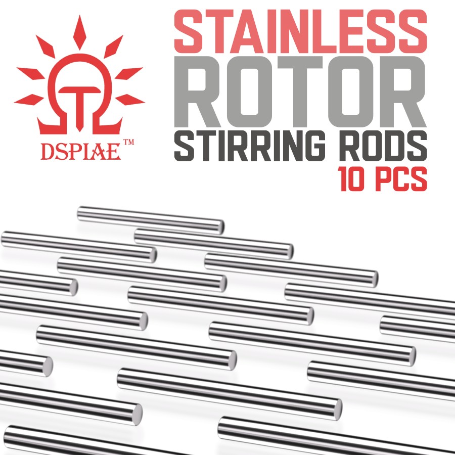 DSPIAE: Magnetic Stirring Rods MS-R18 - 10-100pcs - For MS-01