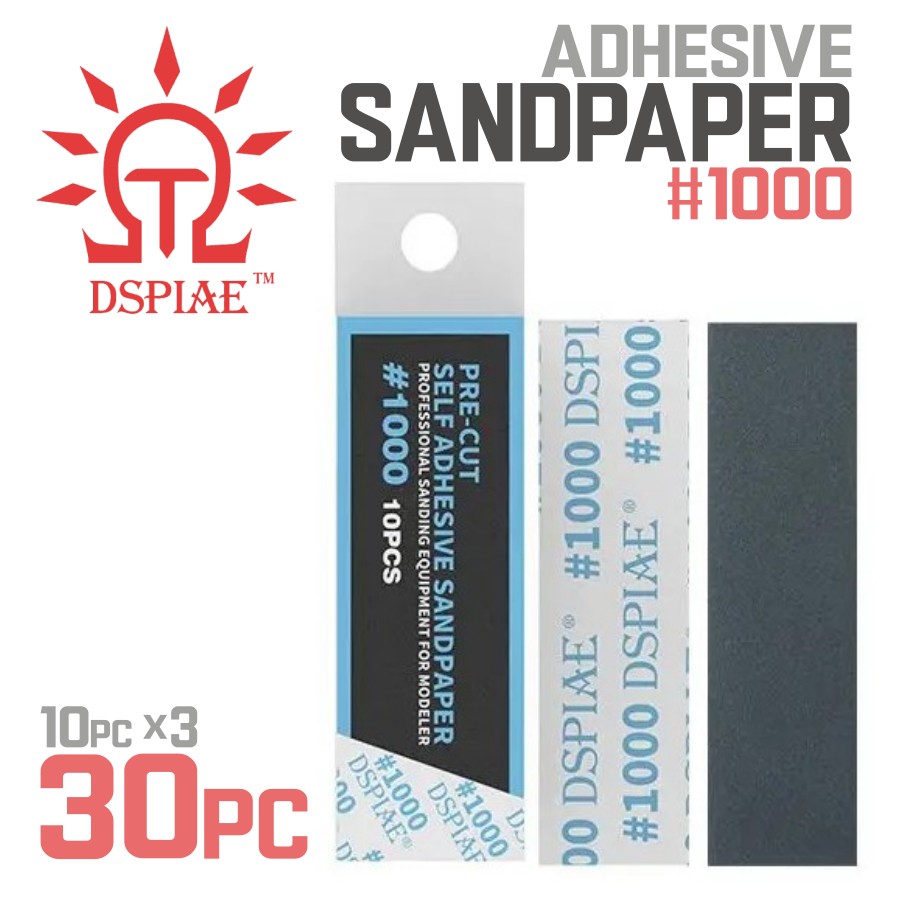 DSPIAE: Adhesive Sandpaper - 10pc Box - 10 Grit Range - Picture 27 of 31