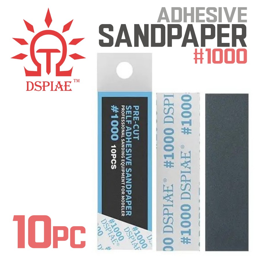 DSPIAE: Adhesive Sandpaper - 10pc Box - 10 Grit Range - Picture 17 of 31