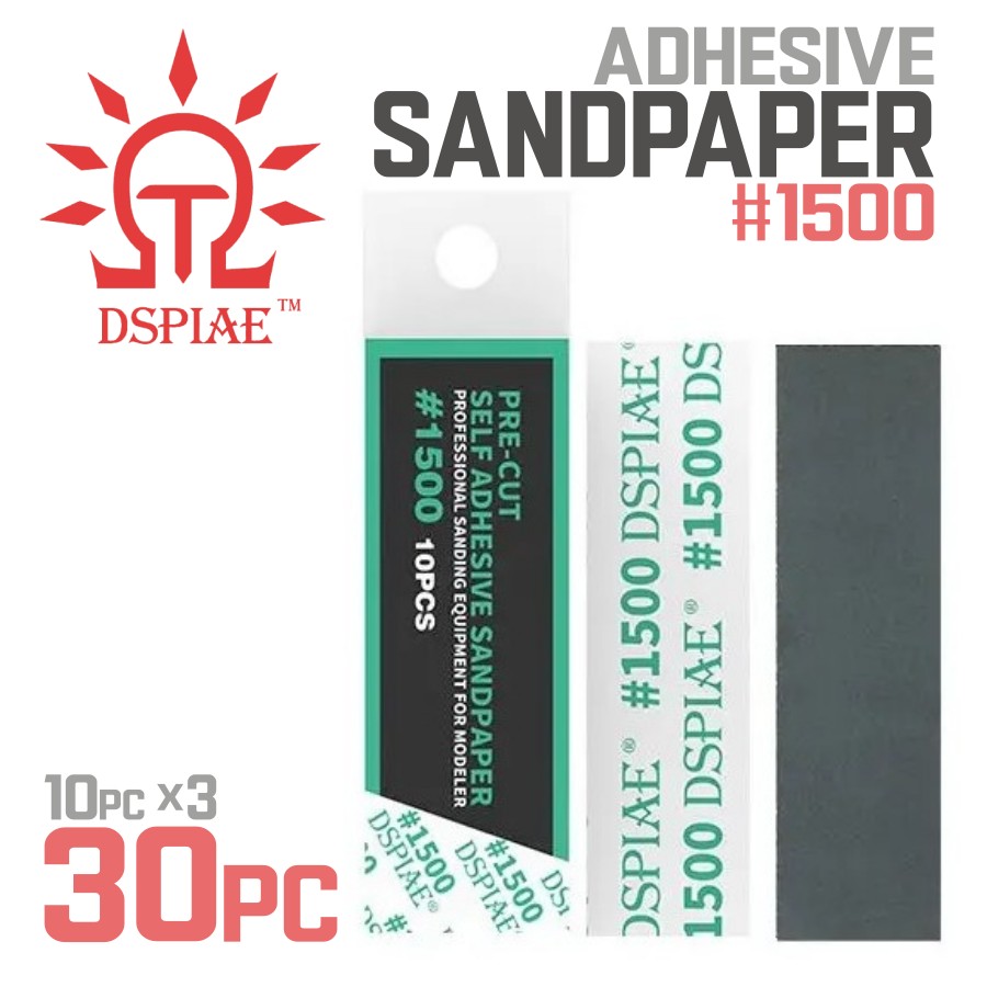 DSPIAE: Adhesive Sandpaper - 10pc Box - 10 Grit Range - Picture 29 of 31