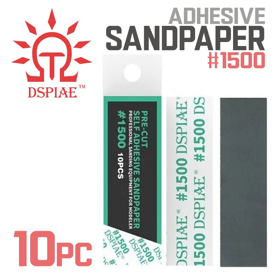 DSPIAE: Adhesive Sandpaper - 10pc Box - 10 Grit Range - Picture 19 of 31