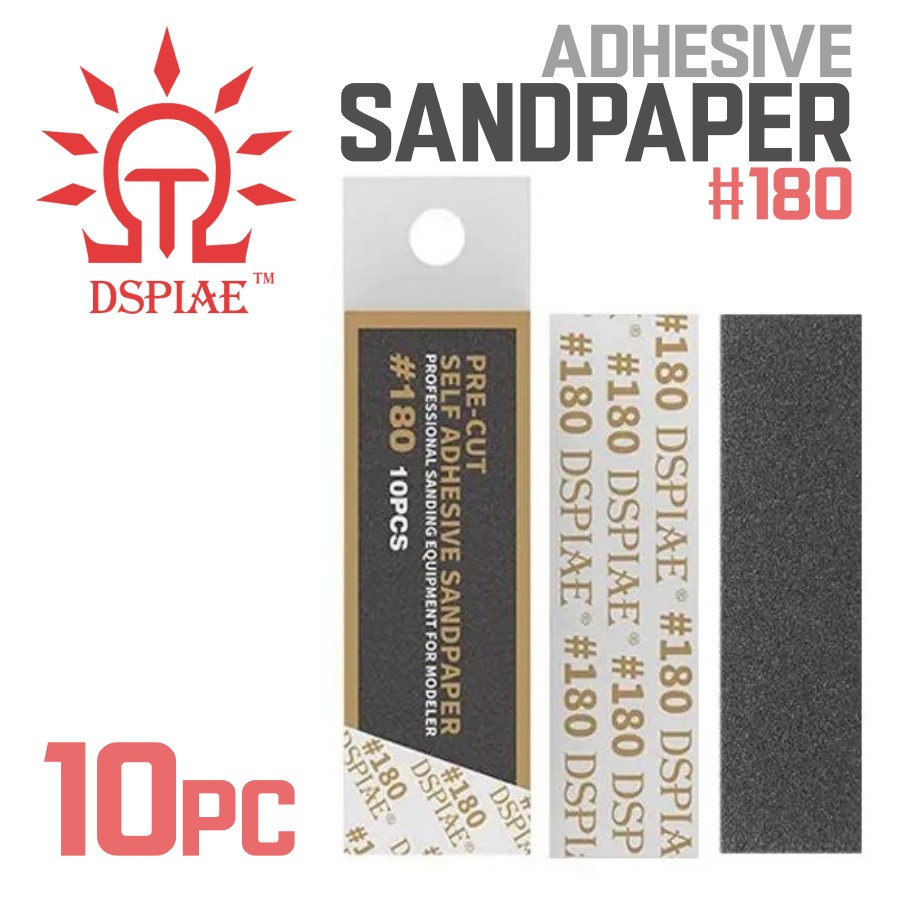 DSPIAE: Adhesive Sandpaper - 10pc Box - 10 Grit Range - Picture 12 of 31