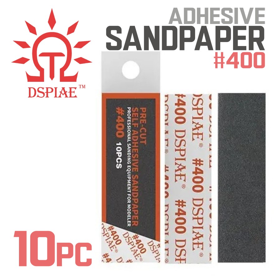 DSPIAE: Adhesive Sandpaper - 10pc Box - 10 Grit Range - Picture 14 of 31