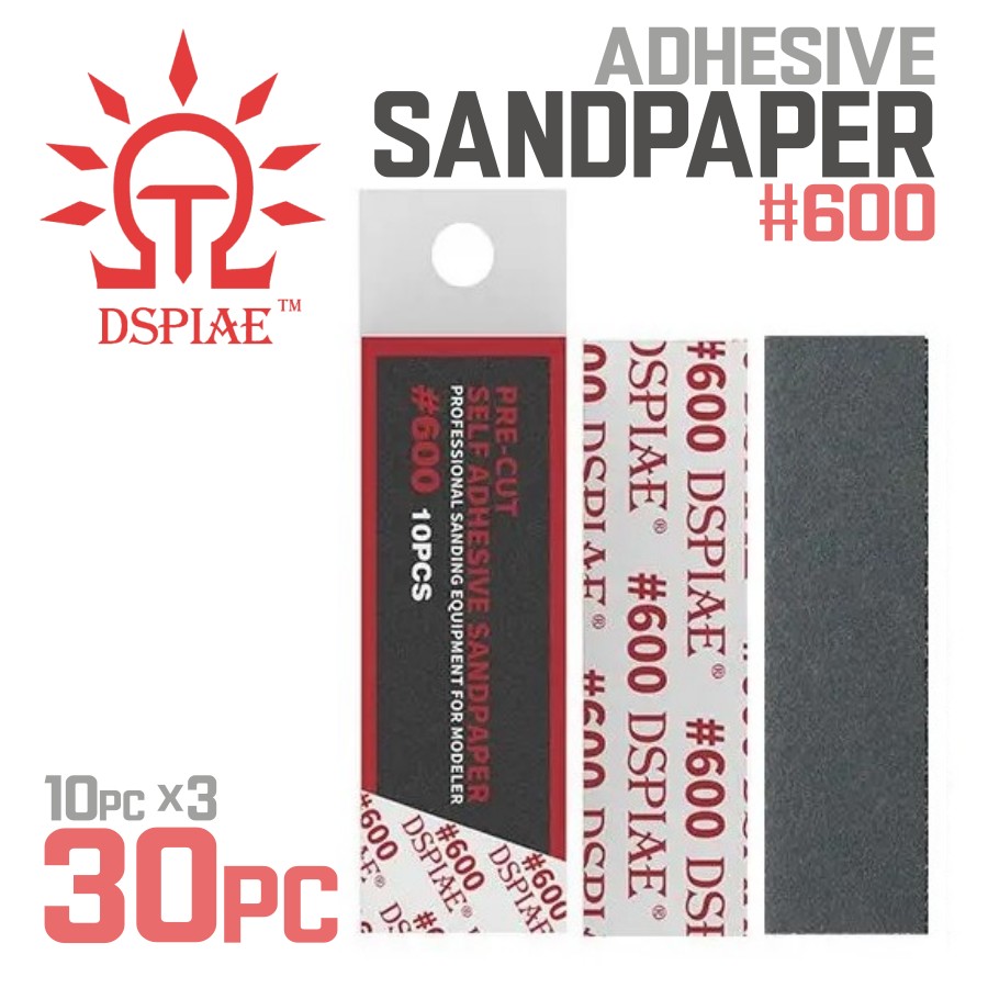 DSPIAE: Adhesive Sandpaper - 10pc Box - 10 Grit Range - Picture 25 of 31