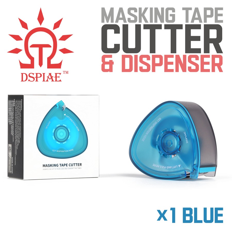 DSPIAE: Masking Tape Cutter & Dispenser - Singles 2 Colors - Stackable - Picture 10 of 13