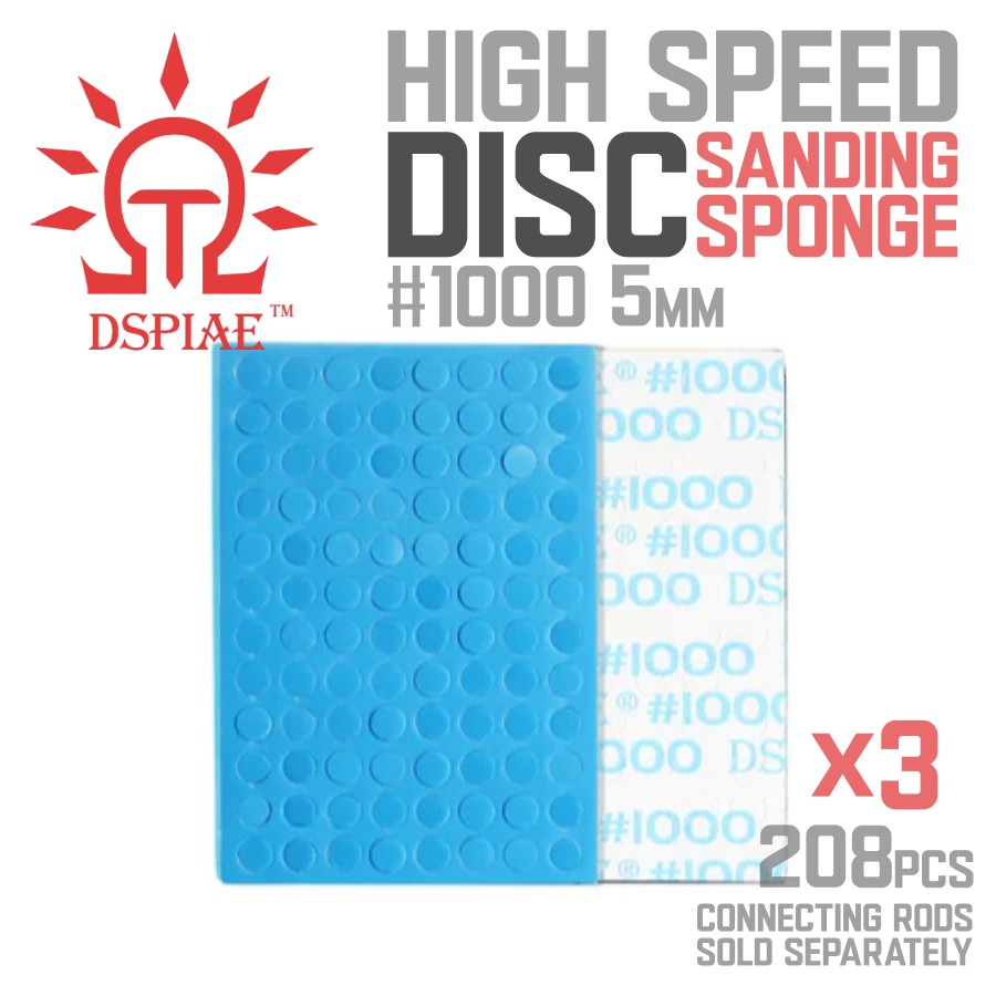 DSPIAE: Disc Sanding #400-1000 | Rod Holders - High Speed Sanding - Fits ES-P - Picture 16 of 26