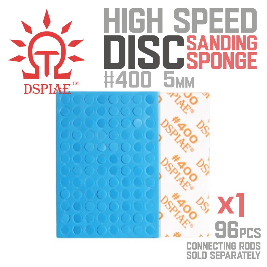 DSPIAE: Disc Sanding #400-1000 | Rod Holders - High Speed Sanding - Fits ES-P - Picture 9 of 26