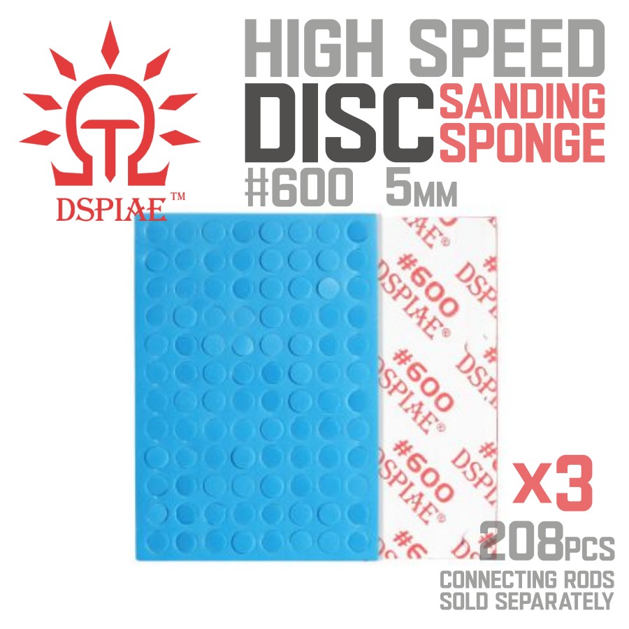 DSPIAE: Disc Sanding #400-1000 | Rod Holders - High Speed Sanding - Fits ES-P - Picture 12 of 26