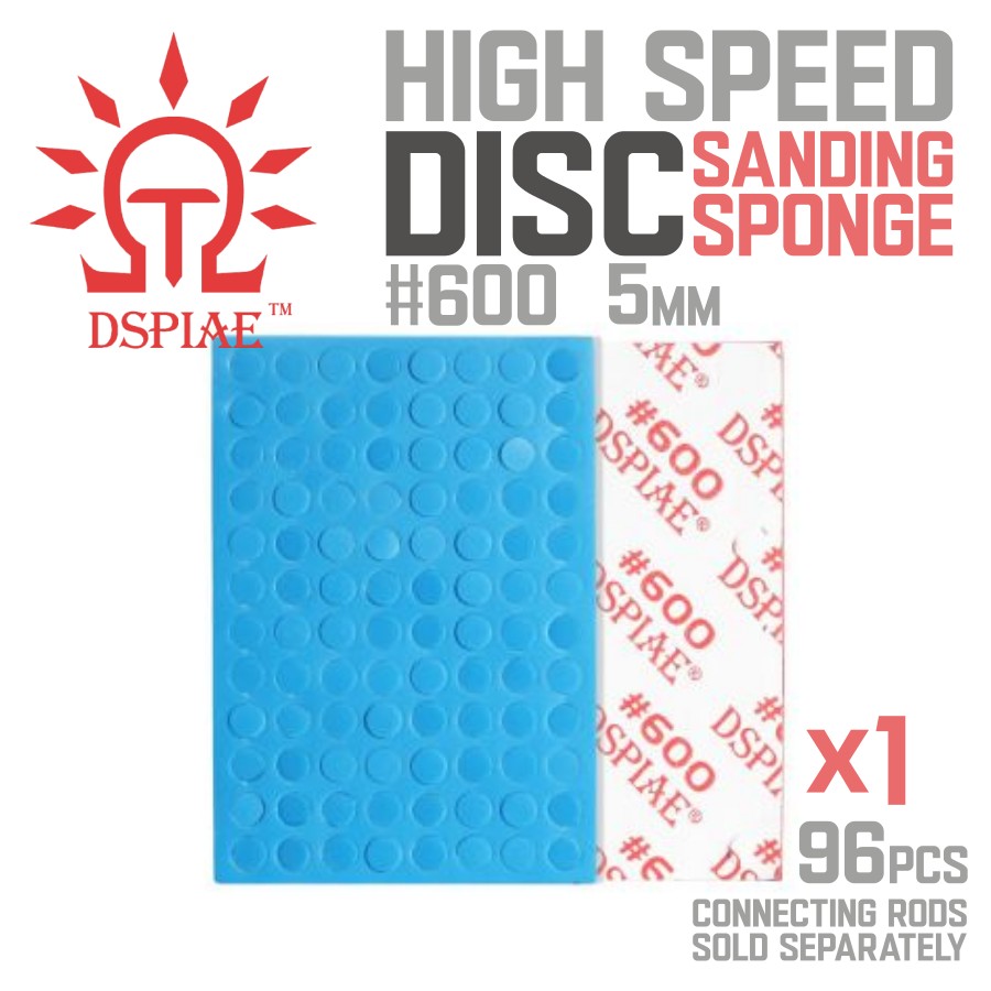 DSPIAE: Disc Sanding #400-1000 | Rod Holders - High Speed Sanding - Fits ES-P - Picture 11 of 26