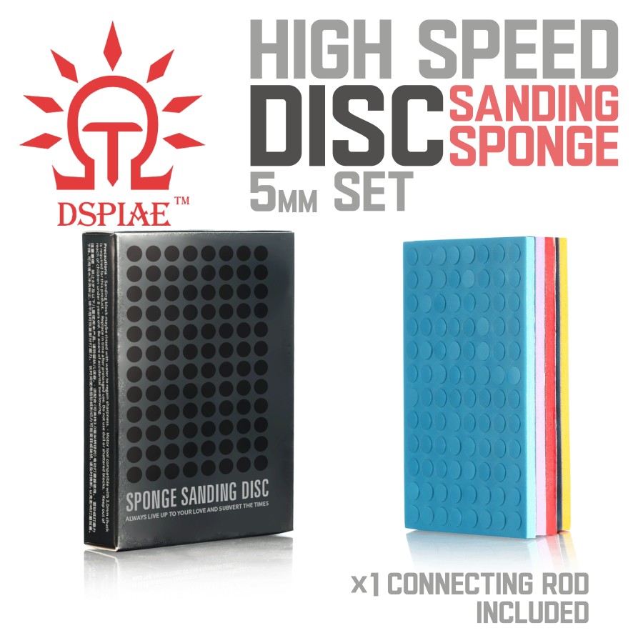 DSPIAE: Disc Sanding #400-1000 | Rod Holders - High Speed Sanding - Fits ES-P - Picture 7 of 26