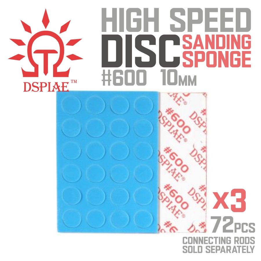 DSPIAE: Disc Sanding #400-1000 | Rod Holders - High Speed Sanding - Fits ES-P - Picture 22 of 26