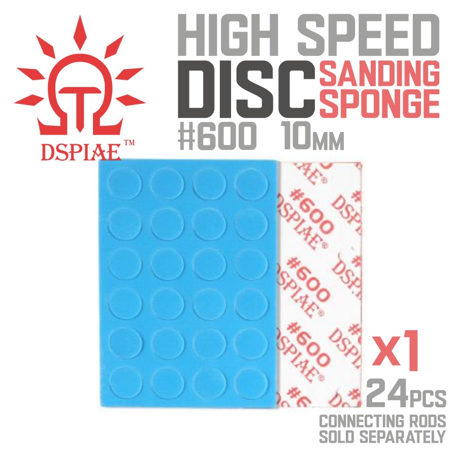 DSPIAE: Disc Sanding #400-1000 | Rod Holders - High Speed Sanding - Fits ES-P - Picture 21 of 26
